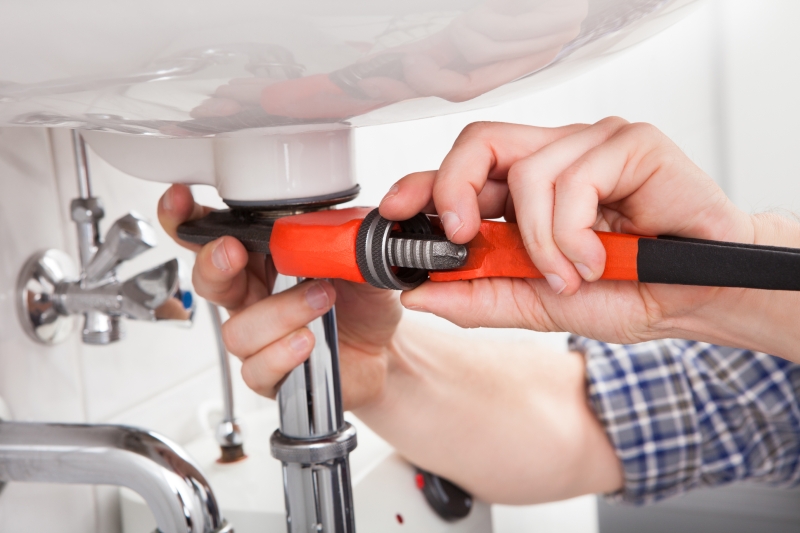 Emergency plumber attending a job in Waltham Abbey